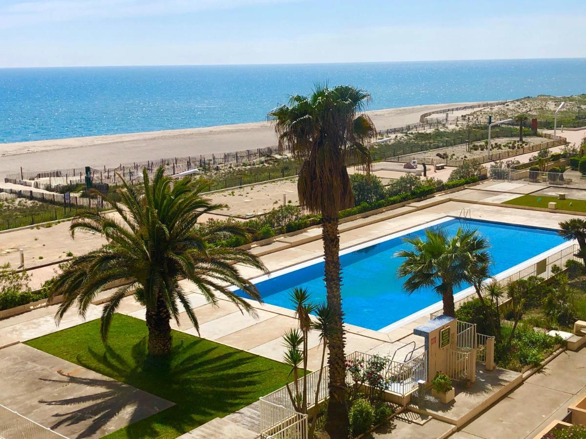 Barcaresa-Elegant Appartement Vue Mer Wifi Parking Le Barcarès Exteriör bild