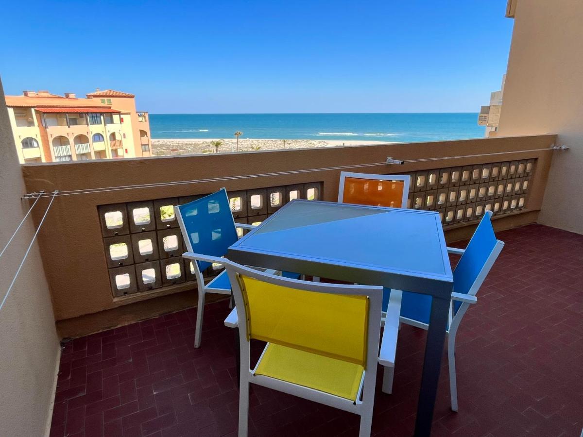 Barcaresa-Elegant Appartement Vue Mer Wifi Parking Le Barcarès Exteriör bild