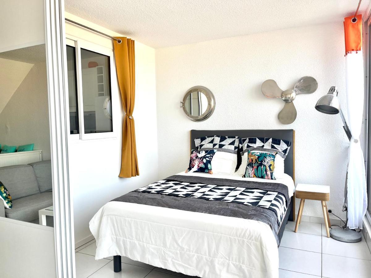 Barcaresa-Elegant Appartement Vue Mer Wifi Parking Le Barcarès Exteriör bild