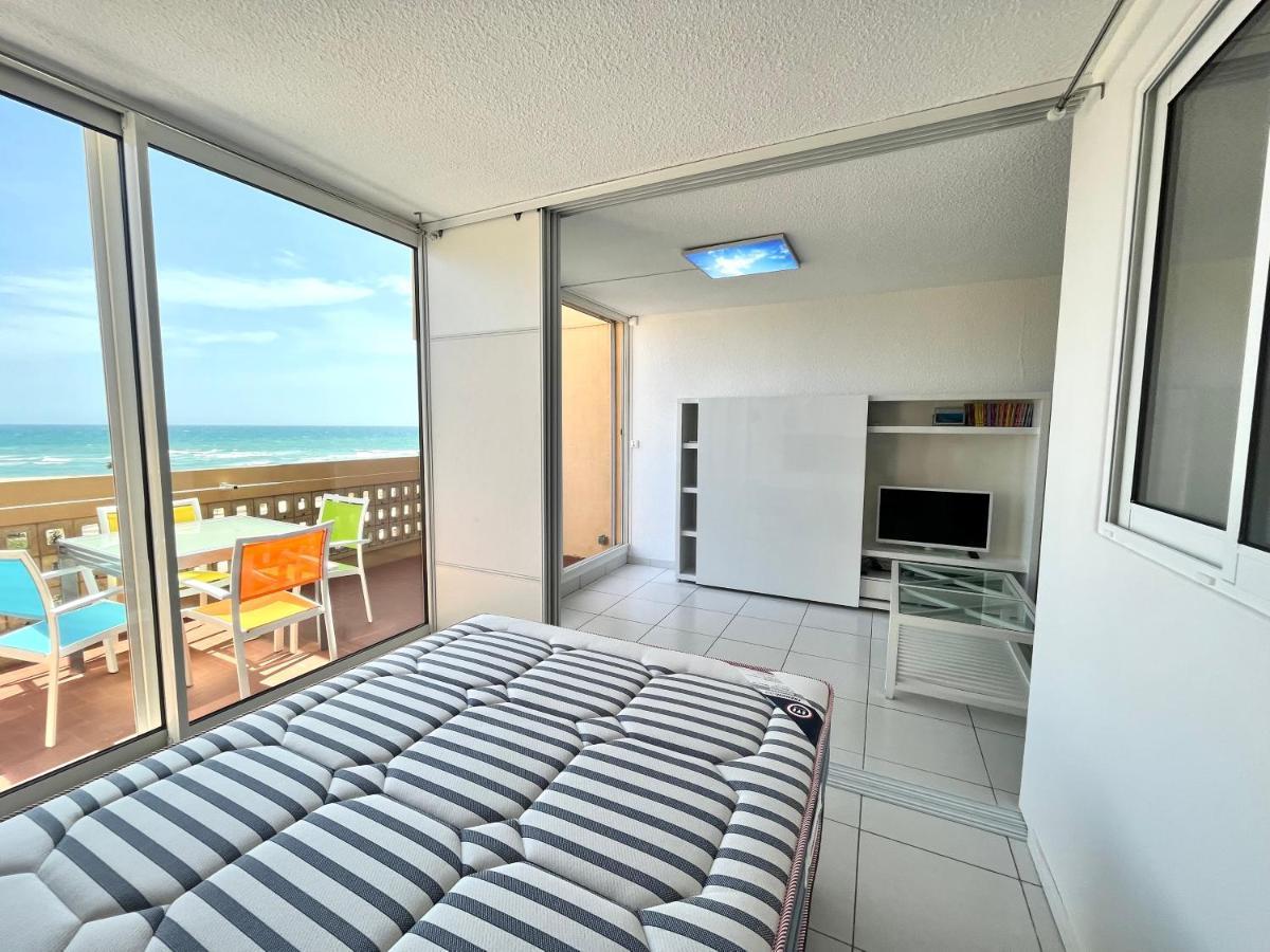 Barcaresa-Elegant Appartement Vue Mer Wifi Parking Le Barcarès Exteriör bild